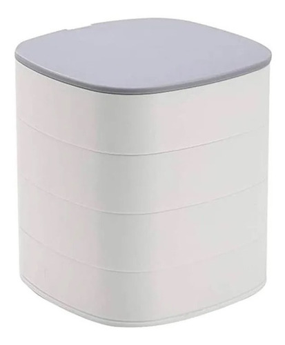 Imagen 3 de 4 de Cofre Joyero Organizador De Joyas Caja Almacenamiento Anillo