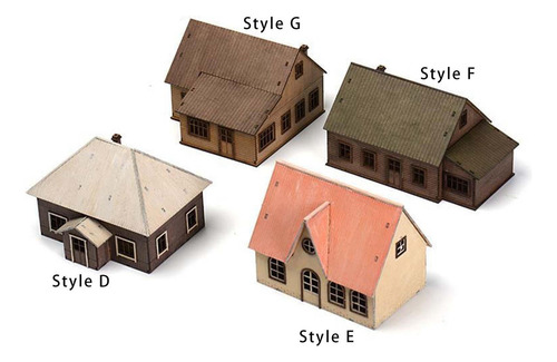 Kits De Modelo De Construcción De Arquitectura A Estilo E