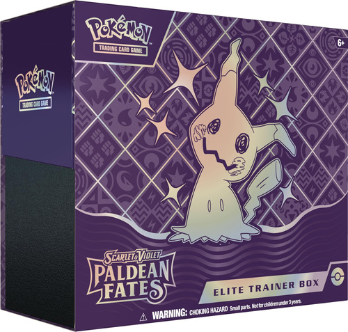 Pokemon - Tcg - Paldean Fates Elite Trainer Box - Nueva !!