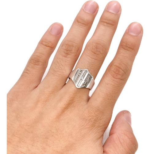 Anillo Escudo Equipo Fútbol Argentina Unión De Santa Fe A - Chico Plata 925