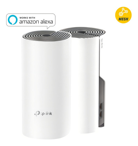 Kit 2 Router Inalámbrico Mesh Deco E4 Para Hogar 2 Bandas