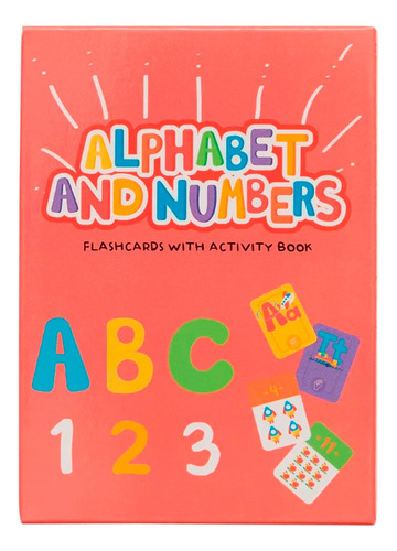 Cartas Didácticas Ingles Alphabet And Numbers Barco De Papel