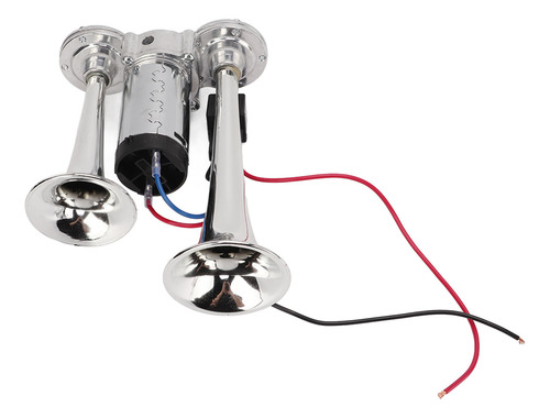 Bocina De Trompeta Para Camión, 12 V, 130 Db, Doble Presión