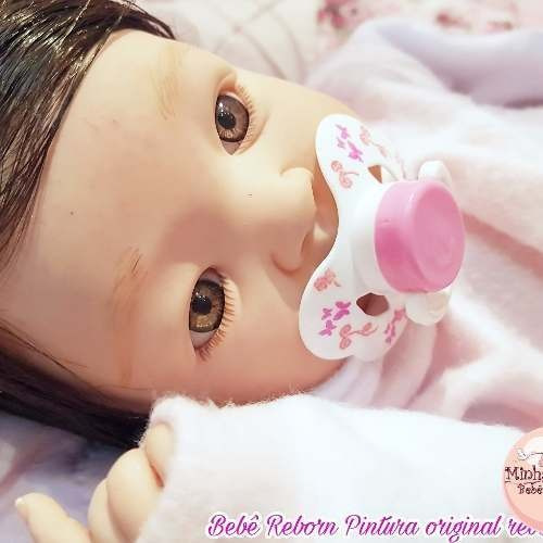 Minha Infância Bebês Reborns Julie bebé reborn personalizada