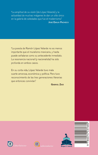 El gozo secreto, de López Velarde, Ramón. Editorial Selector, tapa blanda en español, 2022