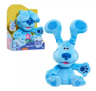 Peluche Electrónico Pistas De Blue, Peek-a-boo, Blue Suave