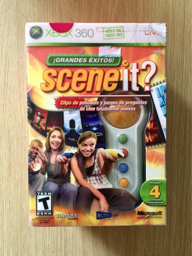 Juego Scene It Grandes Éxitos Para Xbox 360