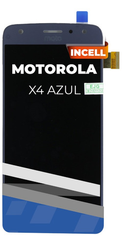 Pantalla Display Lcd Motorola X4 Azul