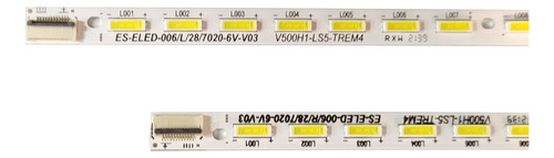 Kit X2 Tiras Wl5000smt Dwled-50fhd Tcl L50e3000f Eld5001