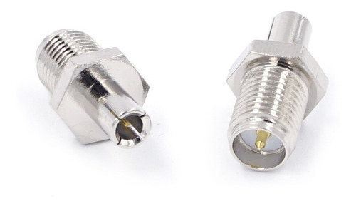 Kit 2 Conector Ts9 Macho Para Rp-sma Fêmea Conecto De Antena