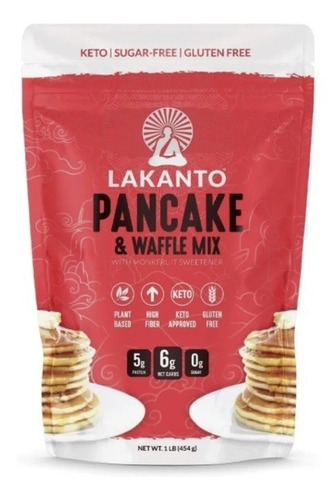 Lakanto Pancake Waffle Mix 454g Importado