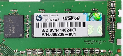 Imagem 3 de 4 de Memória 8gb 2rx8 Pc3 12800e-11 - Ddr3 Ecc Udimm - Micron