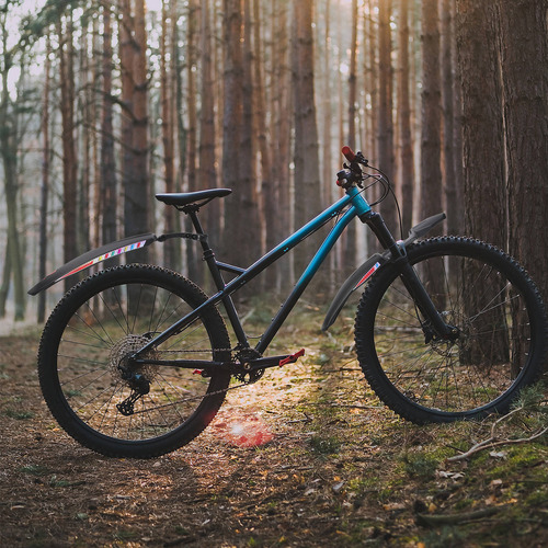 1 Par De Guardabarros Portátiles Para Bicicletas De Montaña