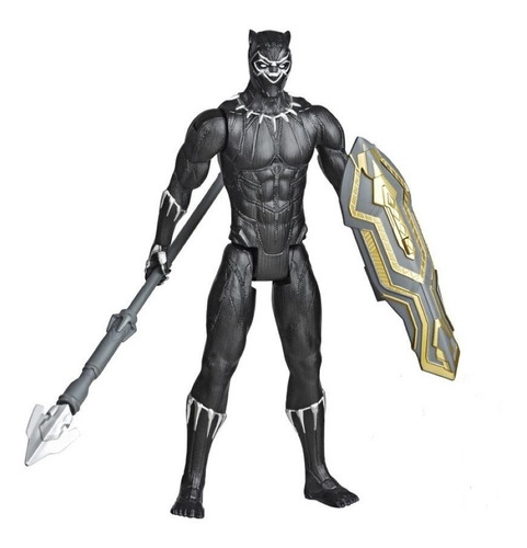 Figura Acción Black Phanter Titan Hero Pantera Negra