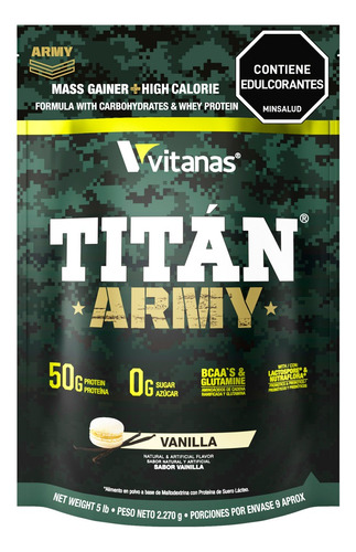 Titan Army 5lbs - Vitanas- Ganadora De Peso