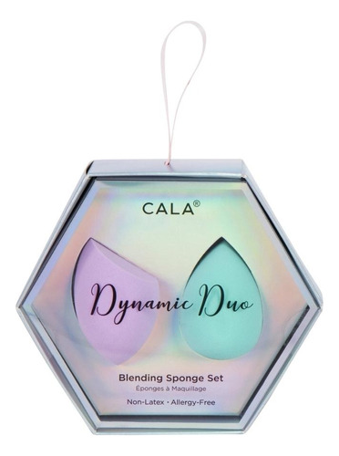 Set X2 Esponja Para Maquillaje Dynamic Duo Cala