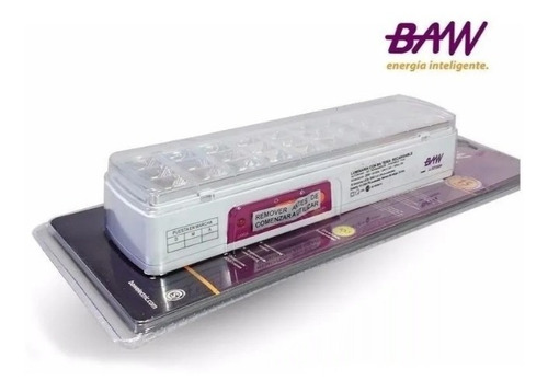 Imagen 2 de 4 de Luz De Emergencia Baw 30led 10hs Autonomia Recargable Tofema