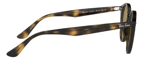 Lentes De Sol Marrón B-15 Ray-ban Rb218071073 Varilla Havana Armazón Havana
