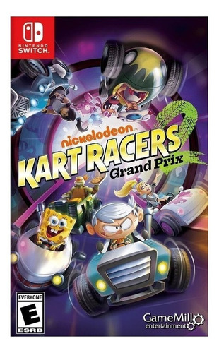 Nickelodeon Kart Racers 2 Grand Prix  Kart Racers Standard Edition GameMill Entertainment Nintendo Switch Físico