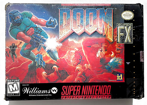 Doom Super Nintendo Snes. (Usado)