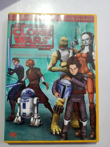 Dvd Star Wars The Clone Wars Temporada 2 Vol. 4