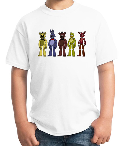 Playera Five Night At Freddys Pelic Camiseta Unisex Premium 