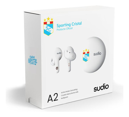 Audífonos Sudio True Wireless Sporting Cristal