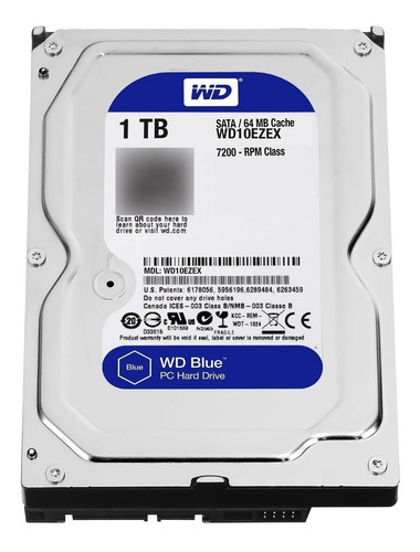 Disco Duro Western Digital Wd Para Pc 3.5  De 1tb Tera 