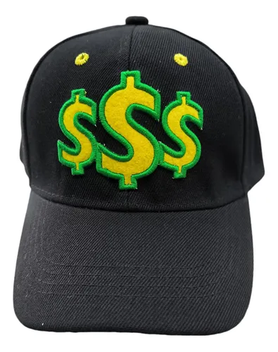 Gorro Jockey Visera Curva Signo Pesos, De 2 A 7 Años.