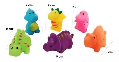 Kit 6 Dinossauro Coleção Baby Dinos Banhos De Vinil Colorido - Alfabay -  Cubo Mágico - Quebra Cabeças - A loja de Profissionais e Colecionadores!