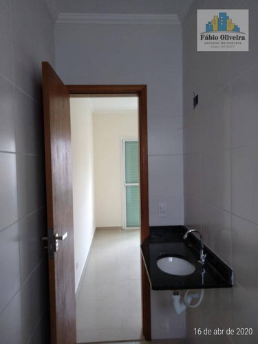 Imagem 21 de 30 de Cobertura Com 2 Dormitórios À Venda, 51 M² Por R$ 320.000,00 - Parque Novo Oratório - Santo André/sp - Co0106