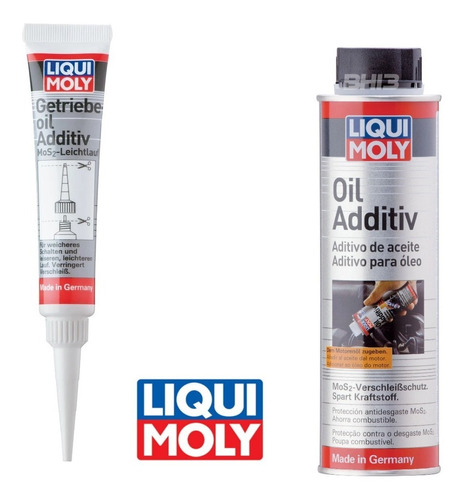 Liqui Moly Gear Oil + Hydro Stöbel Additiv Barulho Tucho