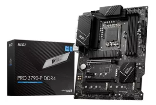 MOTHERBOARD MSI Z790-P DDR4 1700 13°GEN 1 COLOR NEGRO