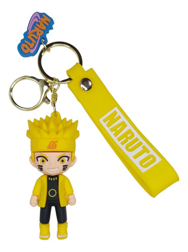 Llavero Cinta Strap Pvc - Naruto Shippuden : Naruto Rikudou