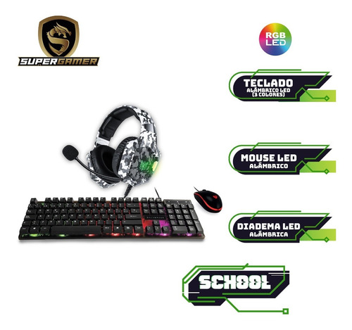 Imagen 3 de 8 de Pc Supergamer Amd A6 9500 8gb Ssd240gb Tec/mou/diadem Sg-033