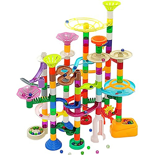 Marble Run For Kids Ages 4812 150pcs Sturdy Building To...