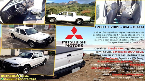 L200 Gl Pronta Pro Trabalho! Ótimo Custo X Benefício