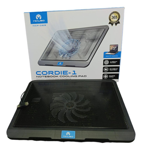 Fan Cooler Ventilador Para Laptop 140mm Con Luz Led 15 Ima