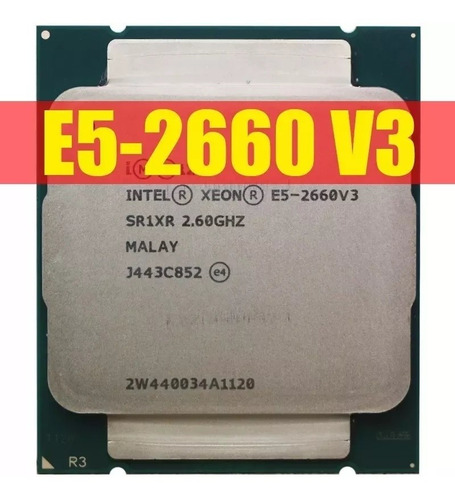 Processador Intel Xeon E5 2660 V3 Tencore Original X99 Gamme (Usado)