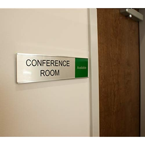 Cartel Deslizante De Sala De Conferencias De 12 X 3 , ...