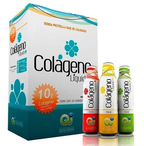 Colágeno Hidrolisado C/ Vitaminas 30 Shots  Alta Absorção 