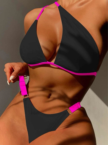 Bikini Escotado Ajuste En Las Caderas