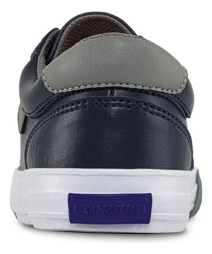 Imagen 5 de 8 de Tenis Casther Azul Para Hombre Croydon