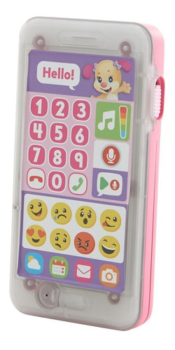 Telefone Emojis Primeiras Palavras Menina Fisher Price Fhj18