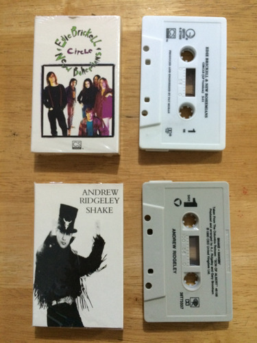 Set 5 Cassette Single Cs Importados Original Black Velvet (Usado)
