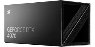 Geforce Rtx 4070 12gb Graphics Card - Titanium And Black