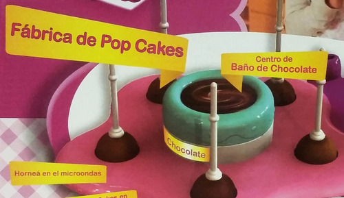 Imagen 6 de 7 de Fabrica De Pop Cakes Edible Sweet Art Set Cocina Tv Educando
