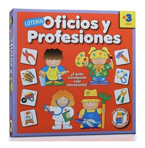 Oficios Y Profesiones Loteria Don Rastrillo 