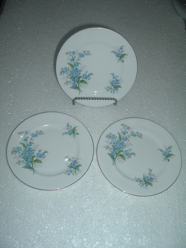 Platos De Porcelana De Origen Ingles  (tres)