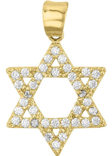 Collar Estrella De David Oro De 10 K + Obsequio + Envio
